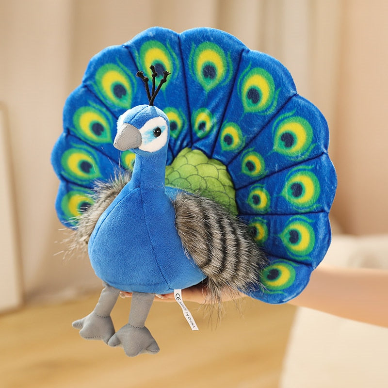 peacock plush