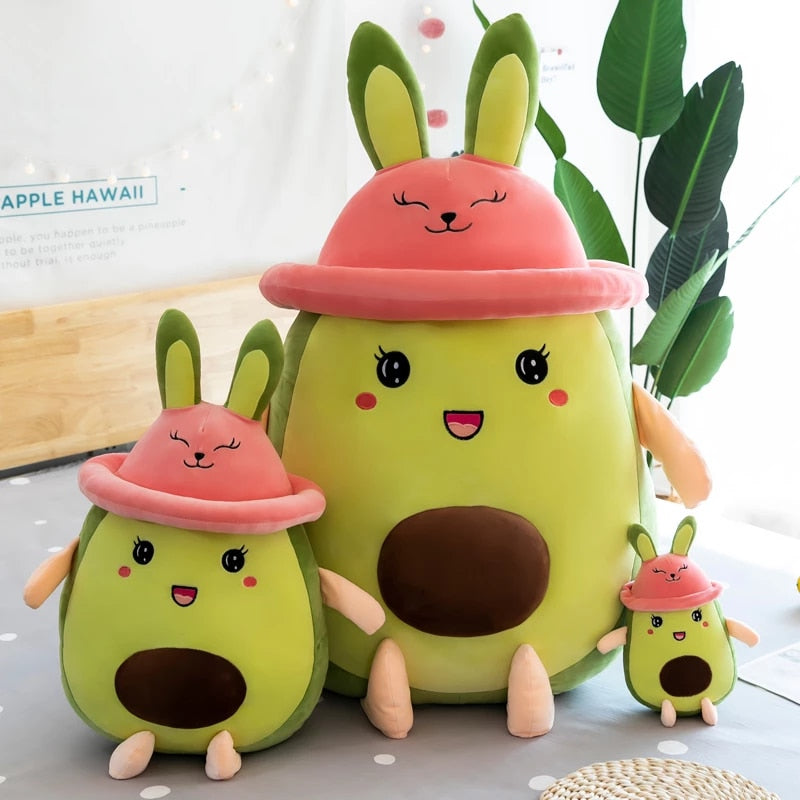 avocado teddy plush